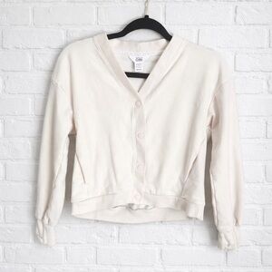 2/25 Athleta Girl Cardigan Cardi Jacket size medium 8-10 gym dance cheer layer